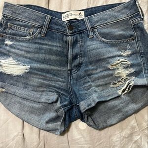 Abercrombie Boyfriend Denim Shorts